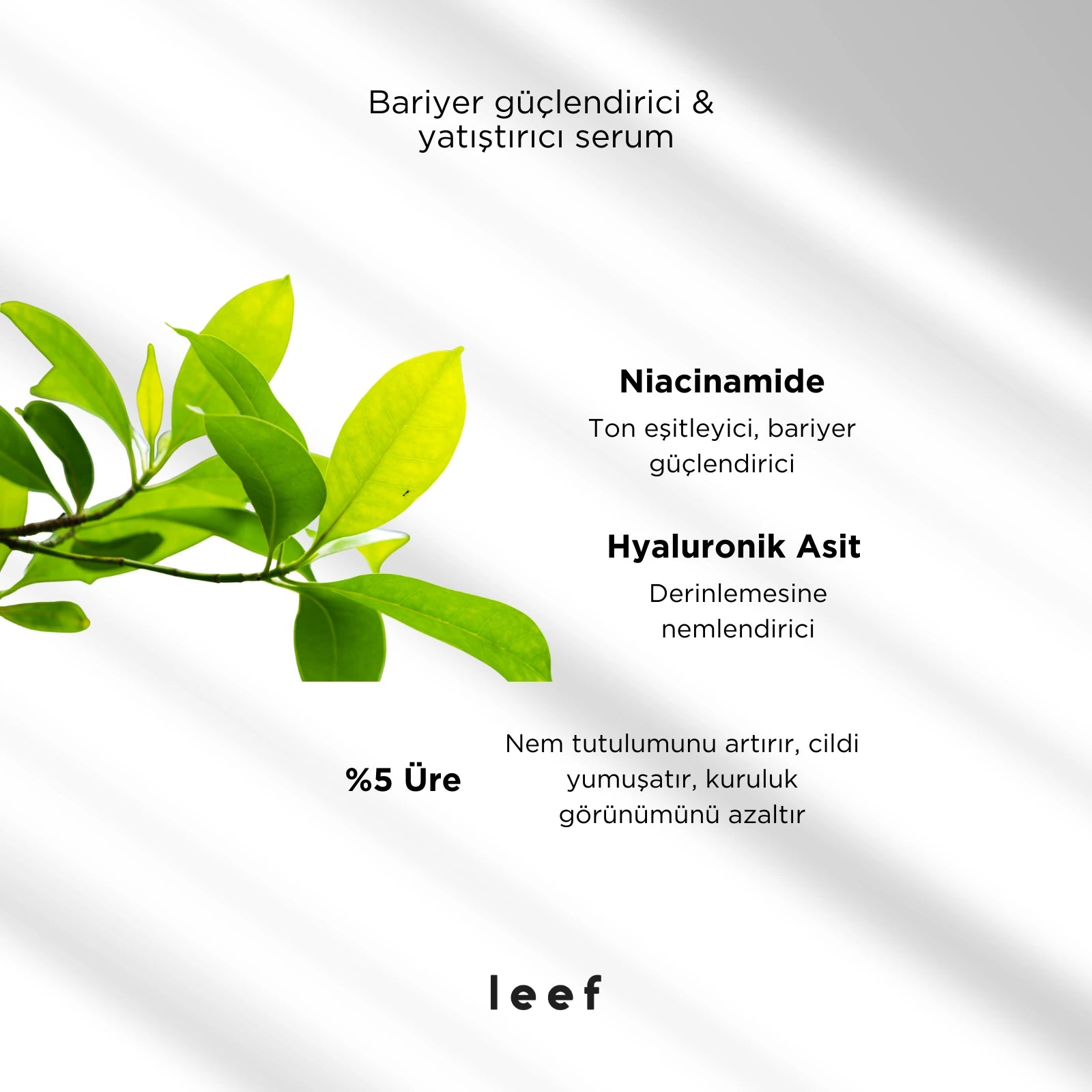 Happy Ending Serum – %5 Üre & Niacinamide, Eşit Ton ve Yoğun Nem Desteği