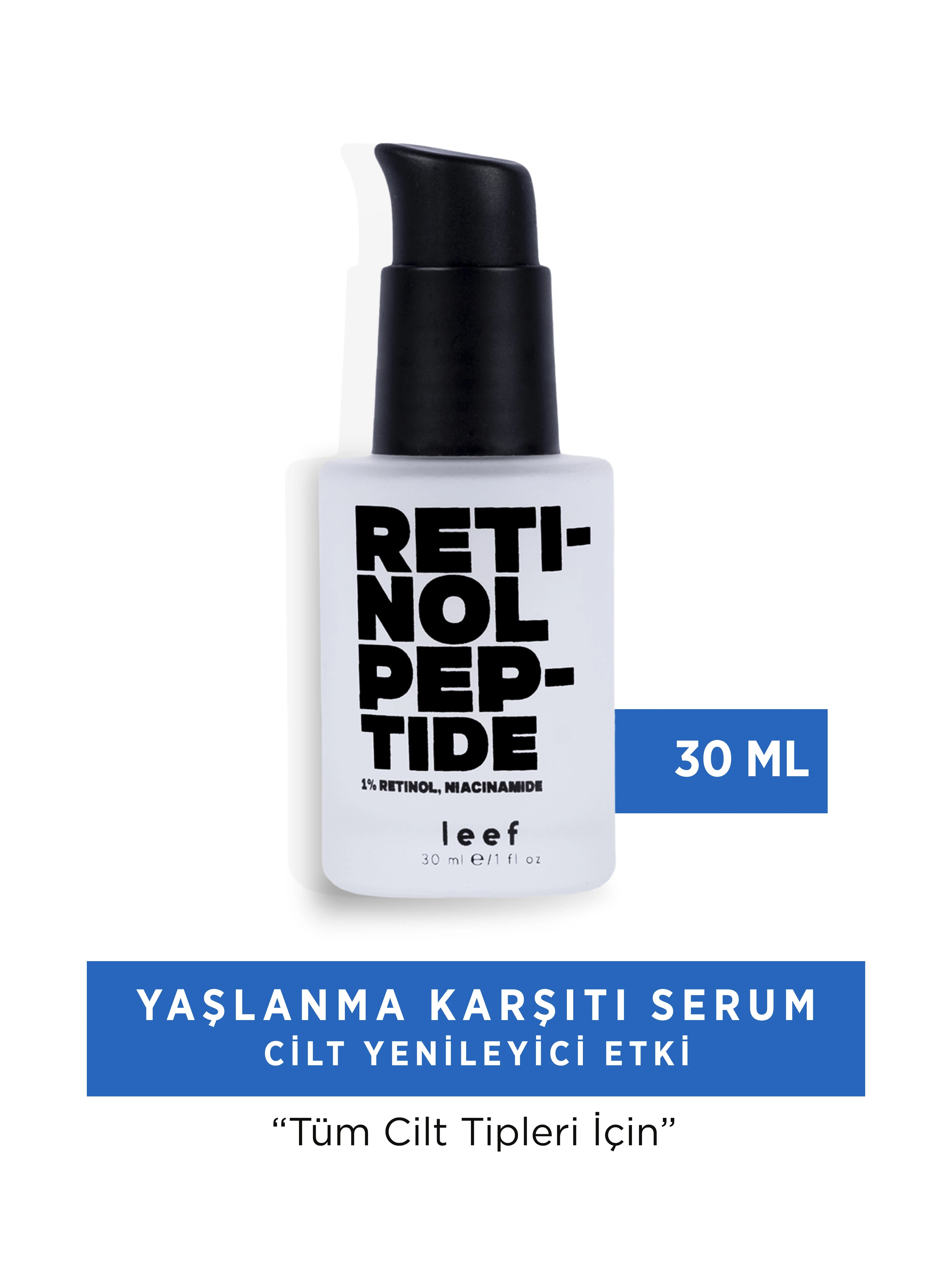 Retinol Peptide Serum | Su Bazlı Yenileyici & Sıkılaştırıcı Bakım