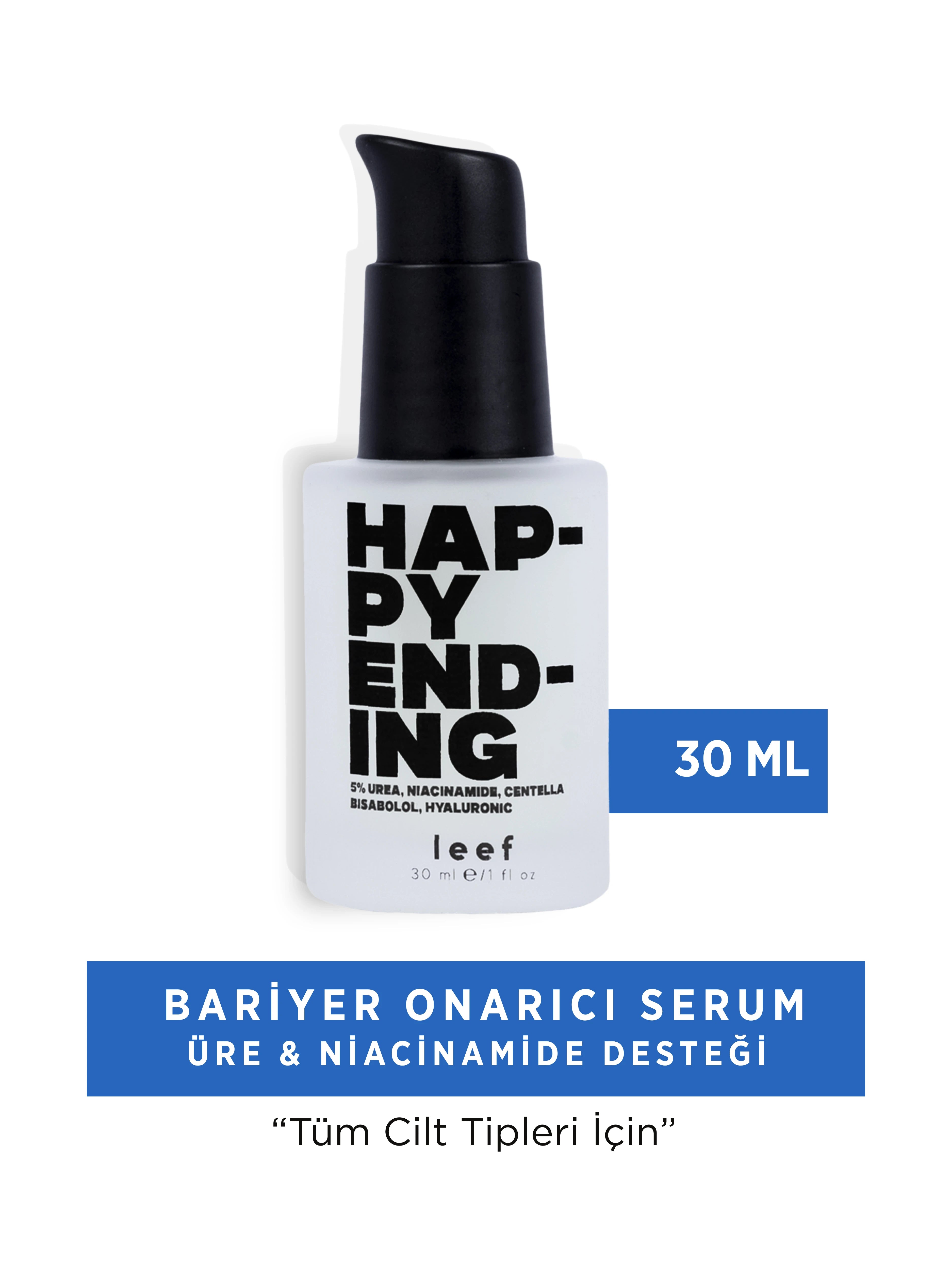 Happy Ending Serum – %5 Üre & Niacinamide, Eşit Ton ve Yoğun Nem Desteği