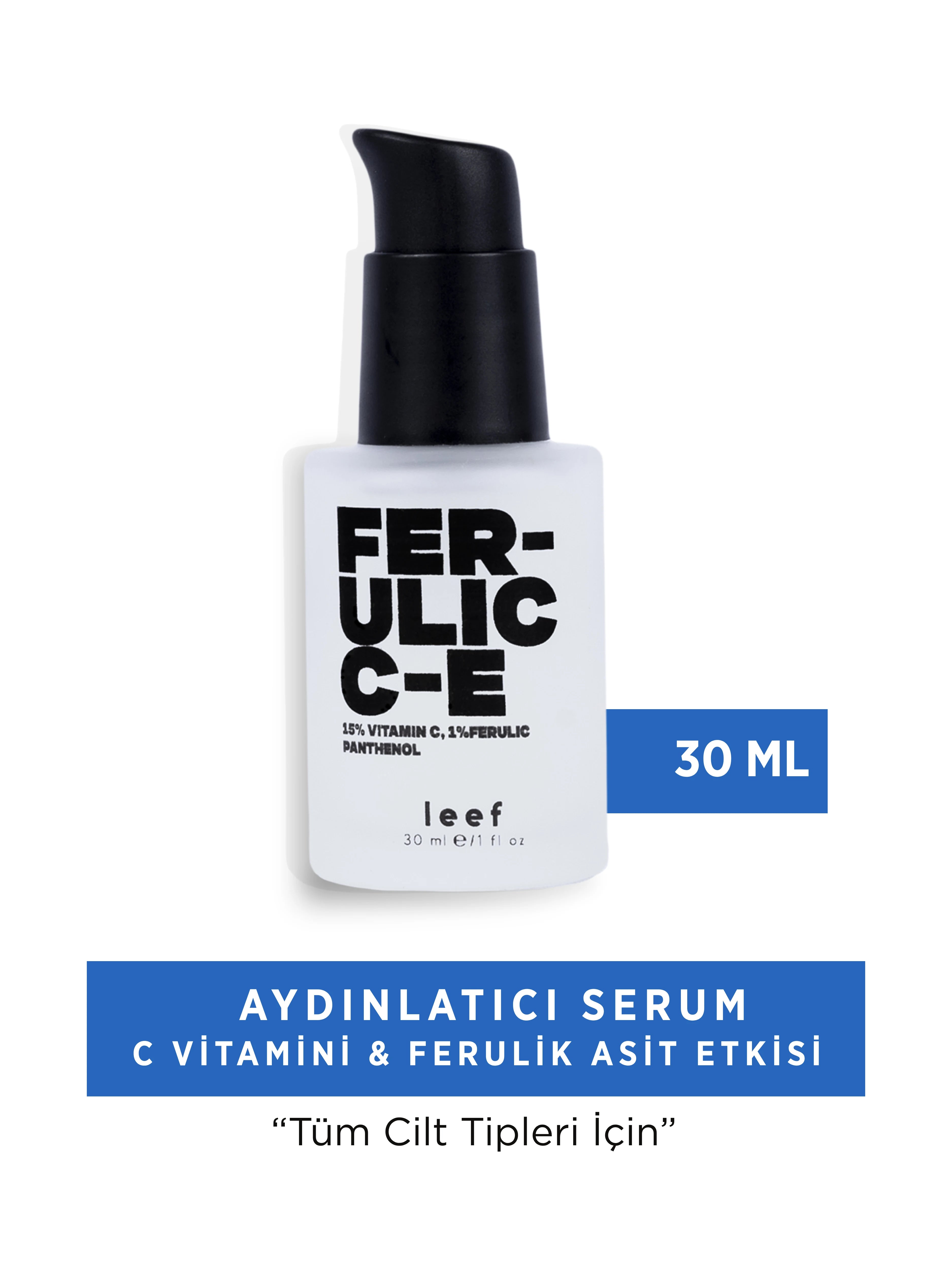 Ferulic C E Serum – Su Bazlı Aydınlatıcı & Antioksidan Bakım