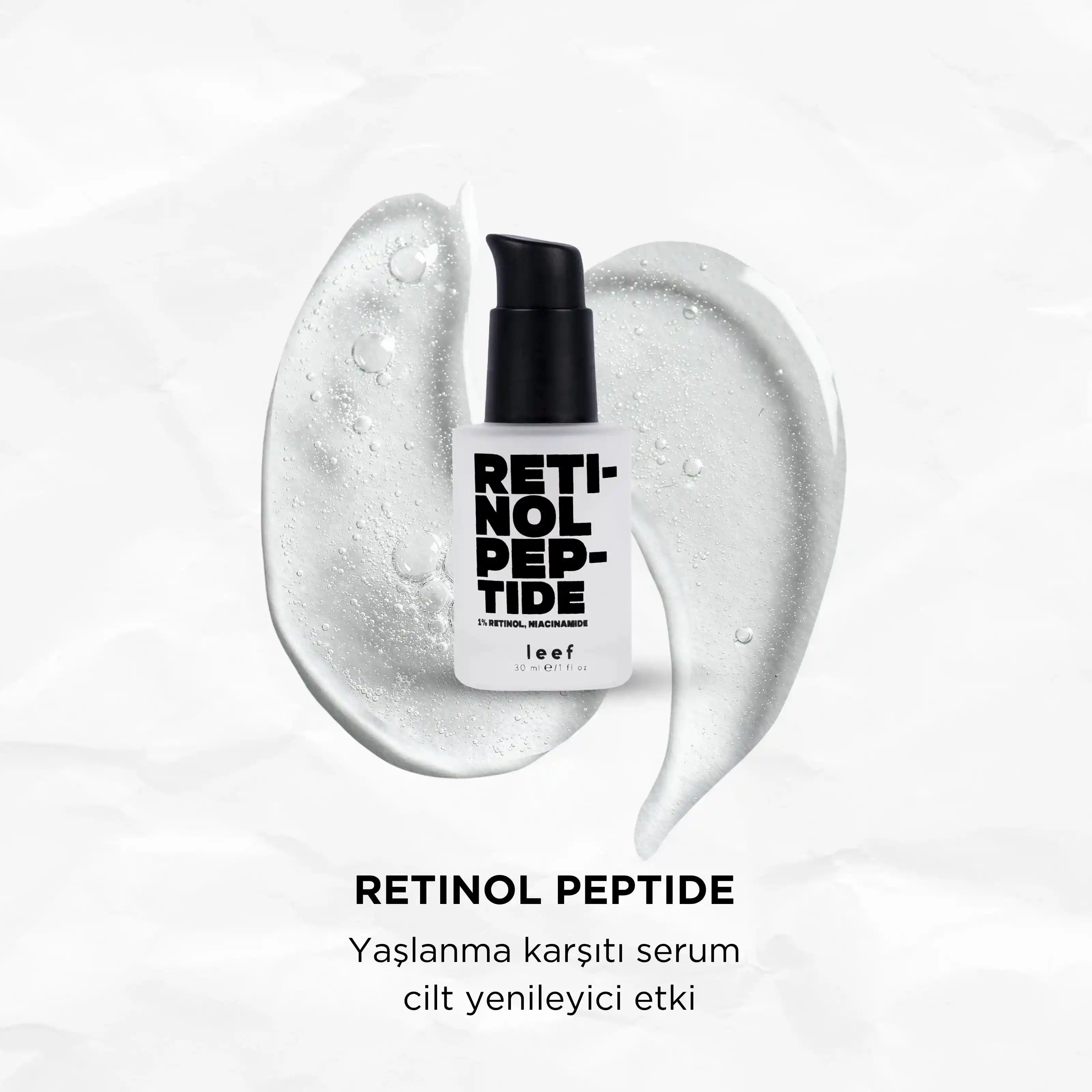 Retinol Peptide Serum | Su Bazlı Yenileyici & Sıkılaştırıcı Bakım