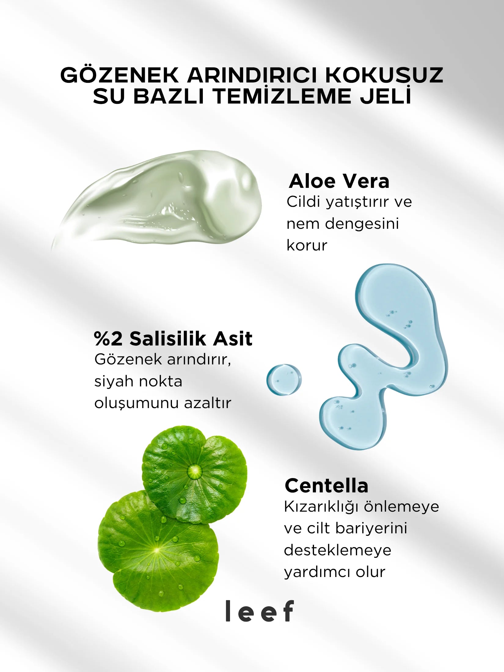 Clean & Cleanser Gel – %2 Salisilik Asitli Su Bazlı Temizleme Jeli