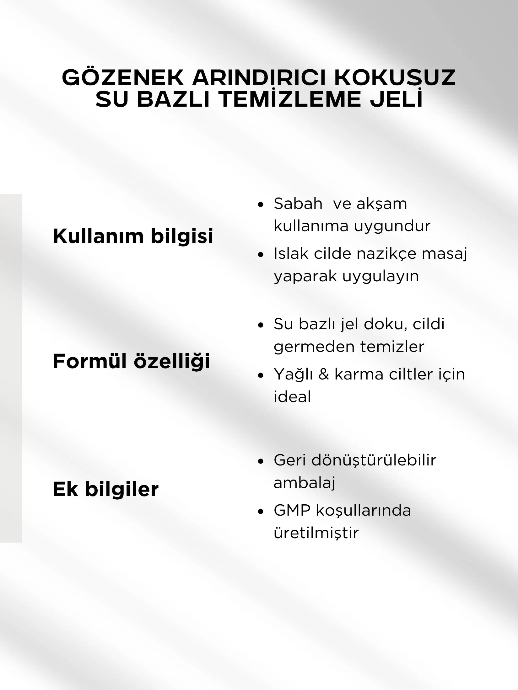 Clean & Cleanser Gel – %2 Salisilik Asitli Su Bazlı Temizleme Jeli