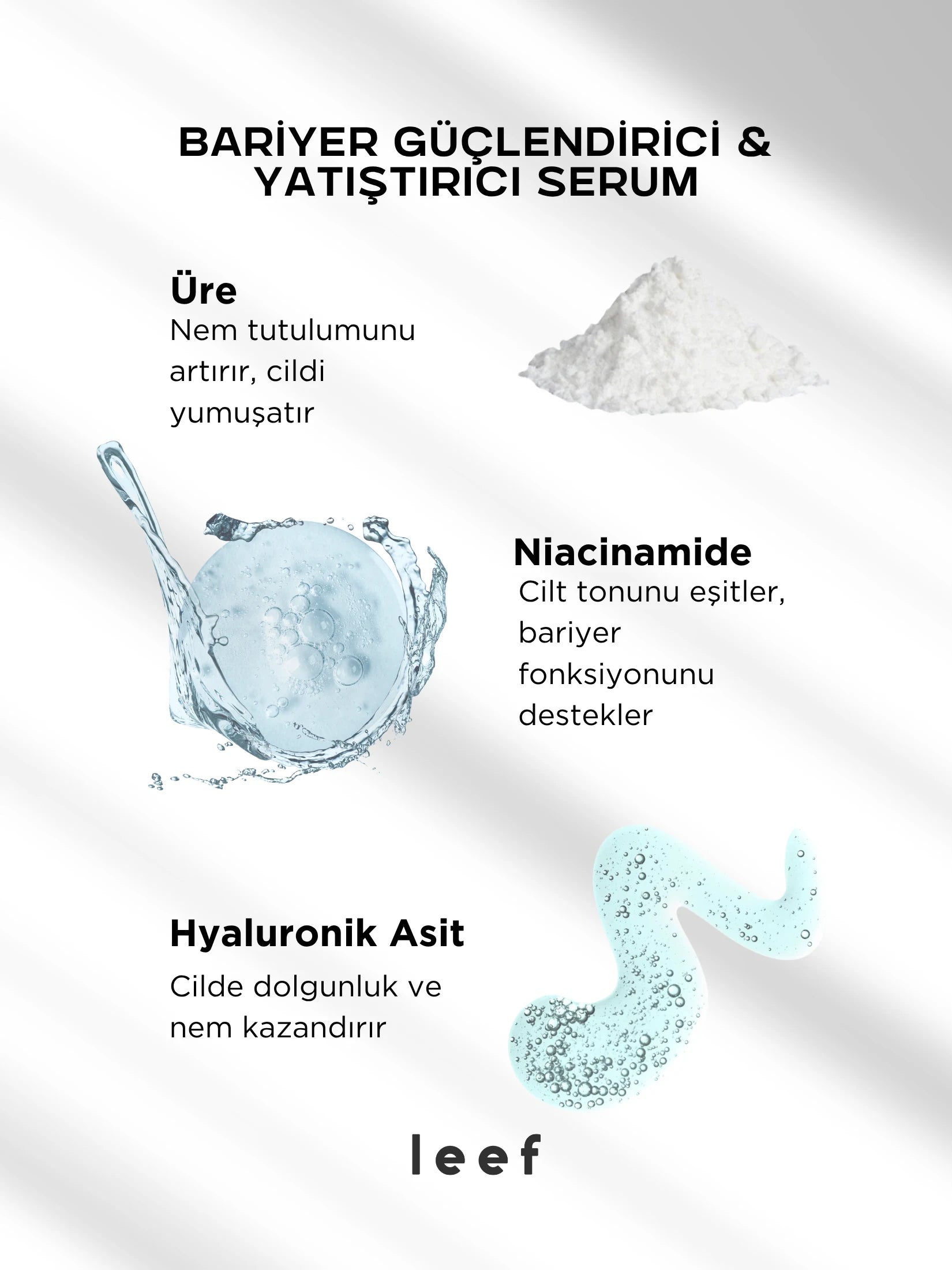 Happy Ending Serum – %5 Üre & Niacinamide, Eşit Ton ve Yoğun Nem Desteği