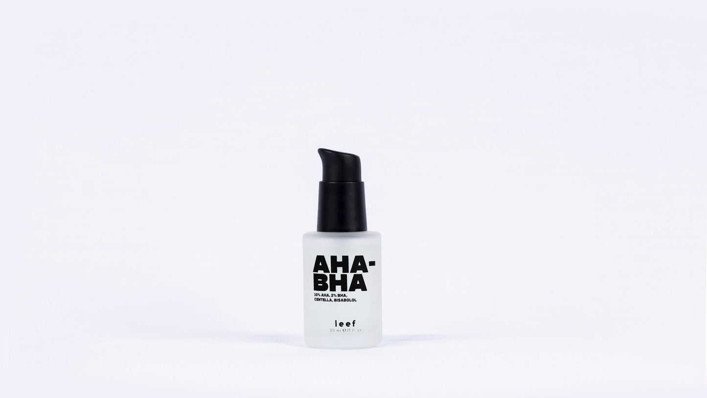AHA BHA Su Bazlı Peeling Serumu | Onarıcı ve Yatıştırıcı Eksfoliasyon