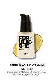Ferulic C E Serum – C Vitamini, E Vitamini ve Ferulik Asitli Aydınlatıcı Serum