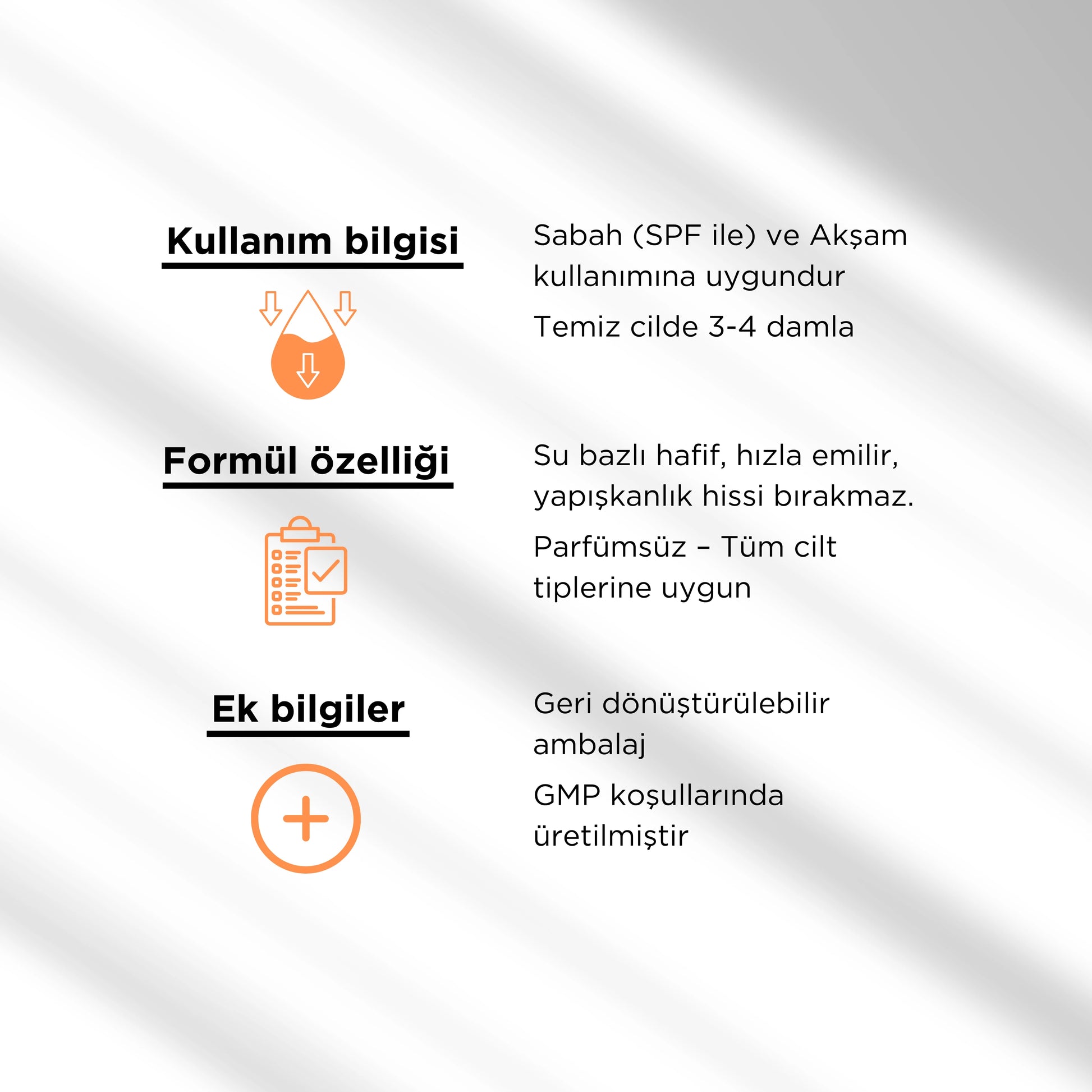 Ferulic C + E Vitamin Su Bazlı Cilt Serumu | Aydınlatıcı ve Antioksidan Cilt Bakımı