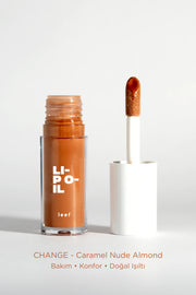 Lip Oil Change Renk Veren Nemlendirici Dudak Yağı - Almond Nude