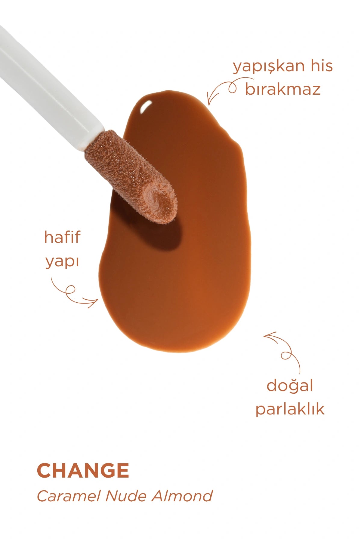 Lip Oil Change Renk Veren Nemlendirici Dudak Yağı - Almond Nude