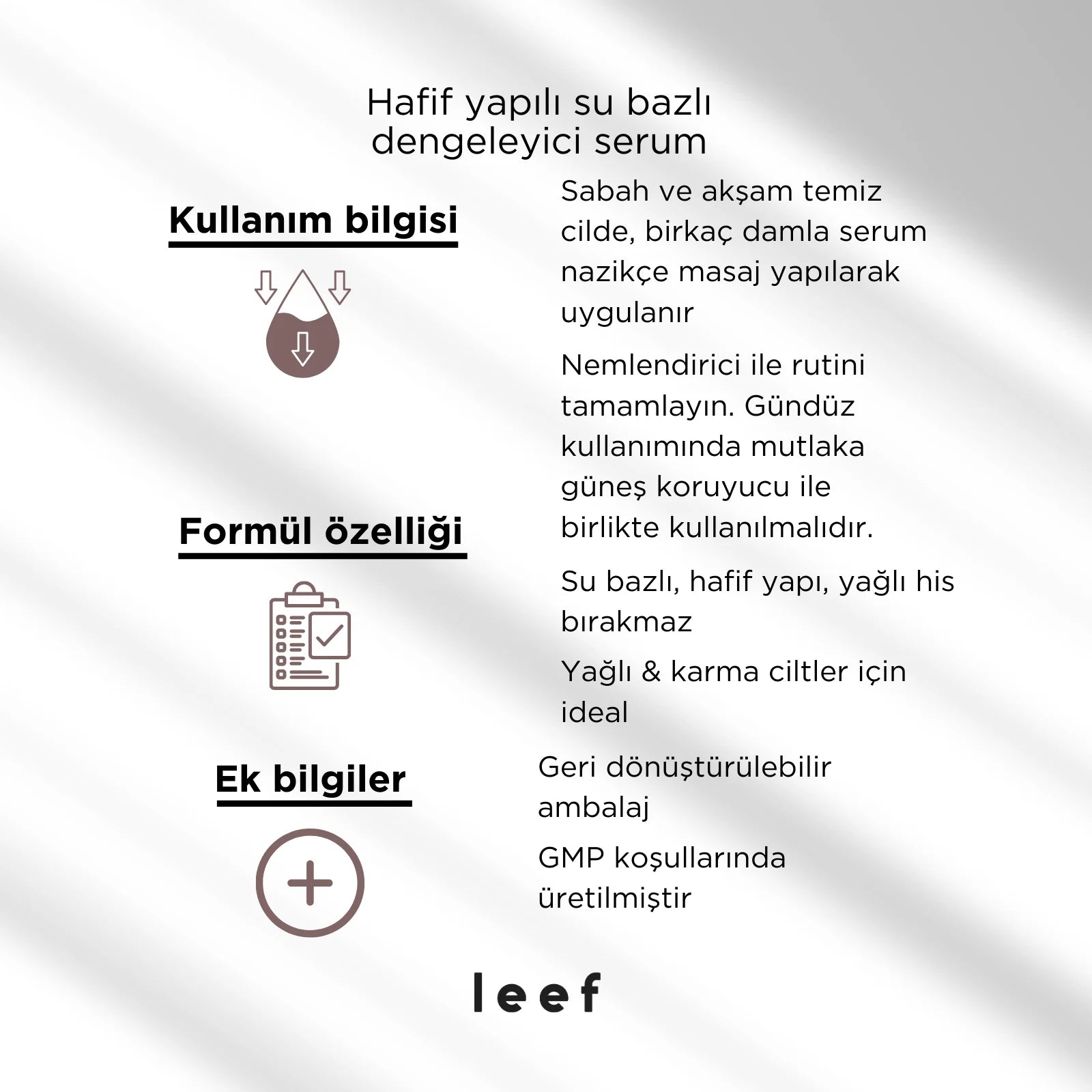 Niacinamide Zn Serum – Gözenek Sıkılaştırıcı & Sebum Dengeleyici Bakım