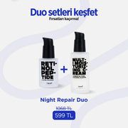 Night Repair Duo Set – Retinol Peptit Serum + Multi Moisturizing Cream