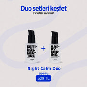 Night Calm Duo Set – Retinol Serum + Happy Ending Nem Destek Serumu